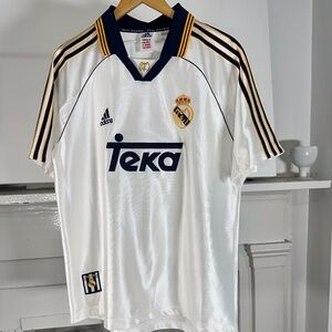 Real Madrid 1999/00 Home Jersey (2025 Re-issue)